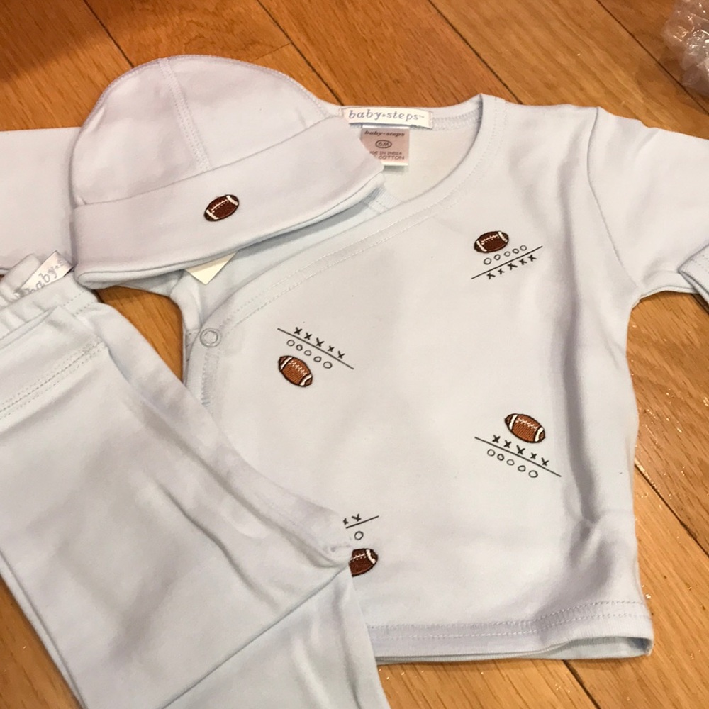 Baby Steps Football Outfit